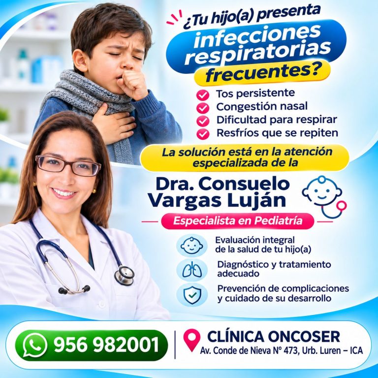 Atención pediátrica para infecciones respiratorias