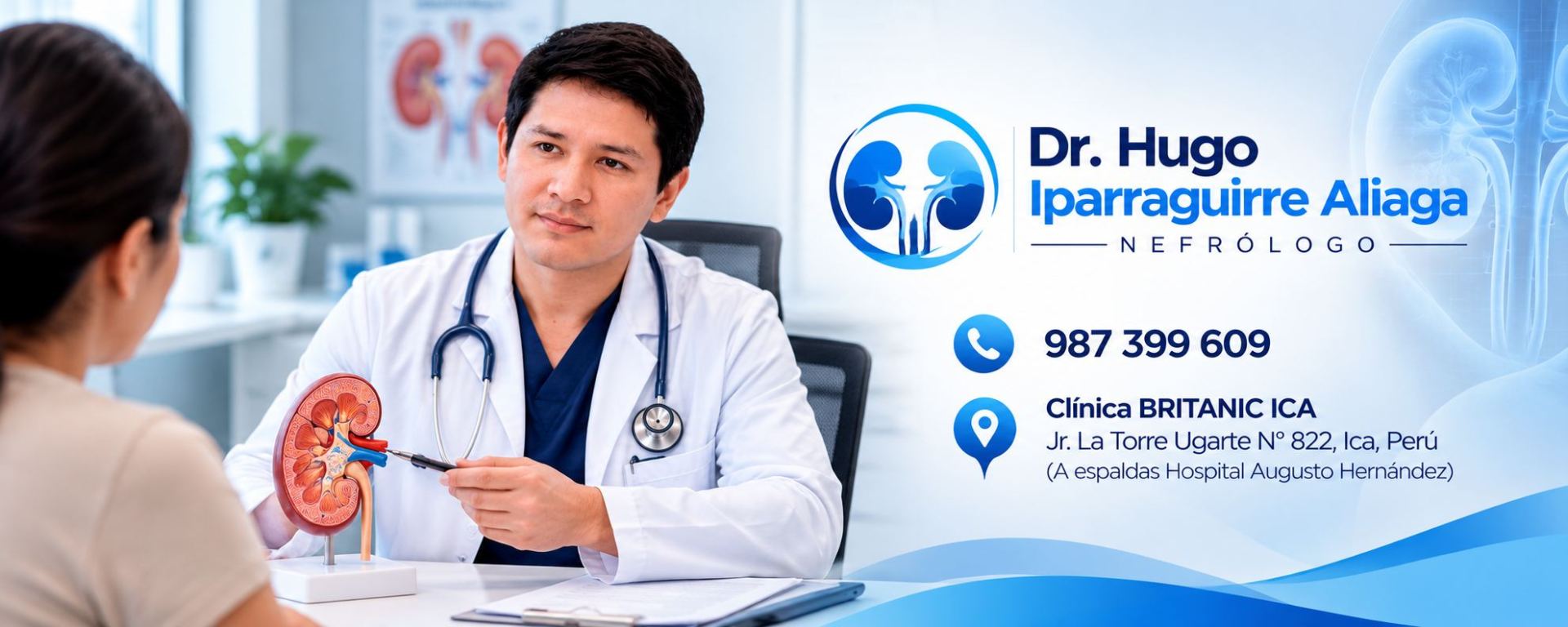 Consulta nefrológica con Dr. Hugo Iparraguirre